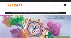 Desktop Screenshot of cronomarket.com